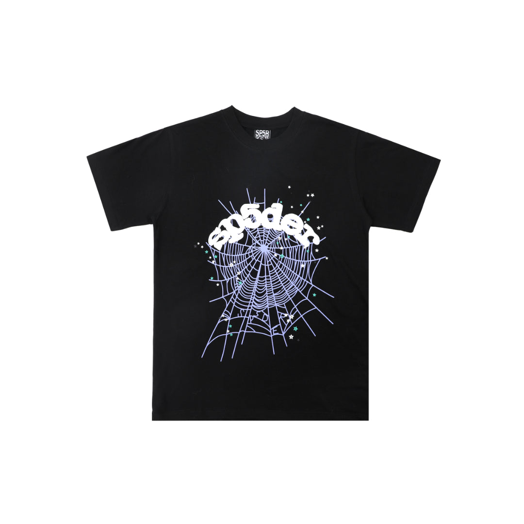 Black V2 - Spyder Web Tee