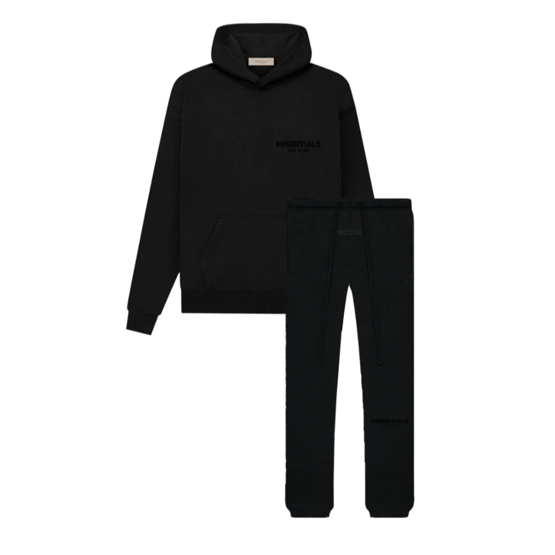 Black - Essentials SS22 Tracksuit