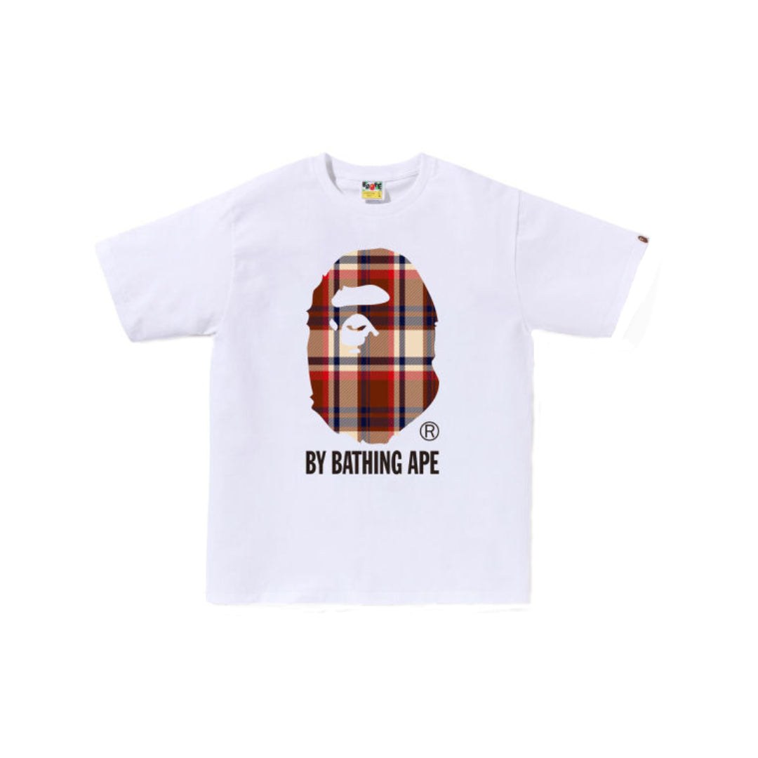 White - B*pee Flannel Tee